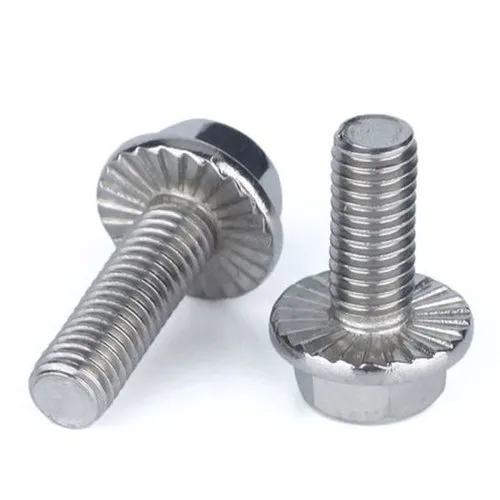 Flange Bolt & Screw Sarrated